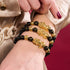 Pixiu Feng Shui Armband | Kohlenstoffelement | Schwarzer Achat x 18 Karat Gold